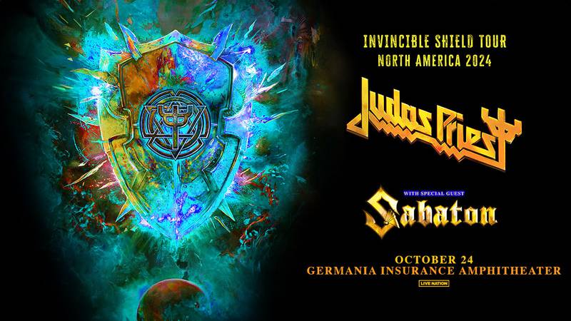 Judas Priest and Sabaton are coming to Germania on October 24, 2024 on the Invincible Shield Tour!
