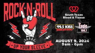 Rock N Roll Up Your Sleeve Blood Drive - August 9, 2024