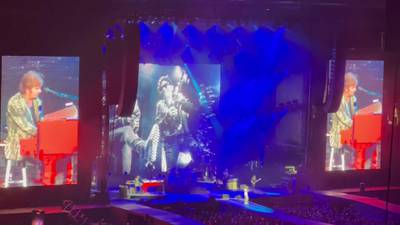 Journey performs "Faithfully" at The Alamodome in San Antonio on 8/16/24