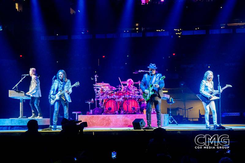 Tuesday night at the rodeo, taken over by the always amazing Styx! The band hit the stage on February 20th, 2024 with The Grand Illusion, and proceeded to tear the roof off Frost Bank Center with their amazing set! Such a great live band!