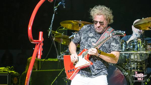 Sammy Hagar received his star on the Hollywood Walk of Fame.