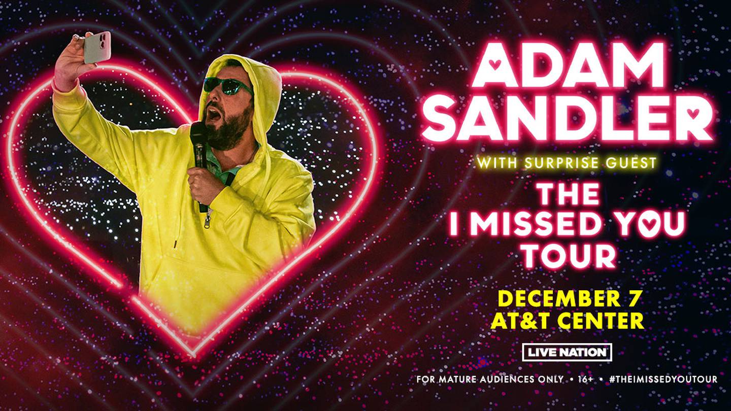 Win Tickets to Adam Sandler: The I Missed You Tour at Noon and 3pm