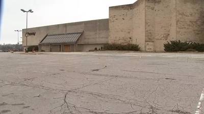 Teen hospitalized after falling through roof of abandoned mall