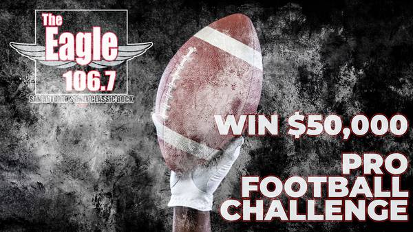 Make Your Pro Football Picks for a Chance at $50,000 with The Eagle 106.7!