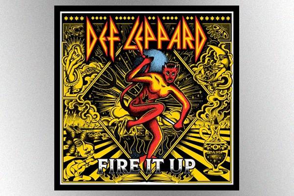 Def Leppard debuts "Fire It Up" video, performs on 'Jimmy Kimmel Live!'