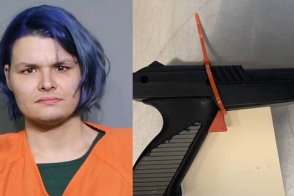 Man accused of using spray-painted Duck Hunt game pistol in armed robbery