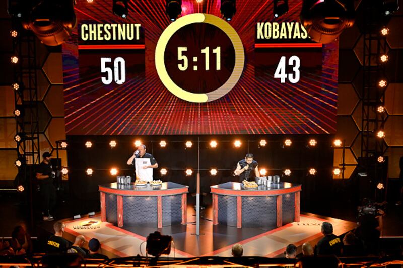 Chestnut vs. Kobayashi: "Unfinished Beef"