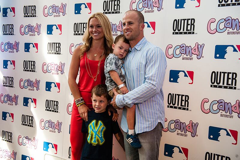 Brett Gardner and his family