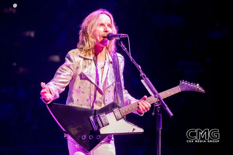 Tuesday night at the rodeo, taken over by the always amazing Styx! The band hit the stage on February 20th, 2024 with The Grand Illusion, and proceeded to tear the roof off Frost Bank Center with their amazing set! Such a great live band!