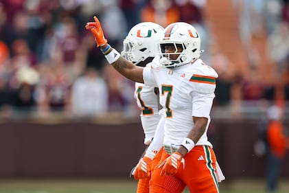 Miami Hurricanes Virginia Tech ACC
