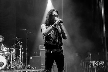 Stephen Pearcy of Ratt headlined the opening night of Oyster Bake on the 106.7 The Eagle/KONO 101.1 stage, and they sounded great, rocking the crowd with all the Ratt favorites, and more!