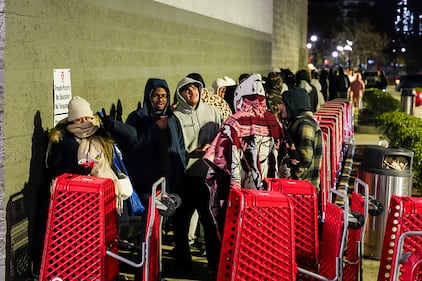 Black Friday shopping