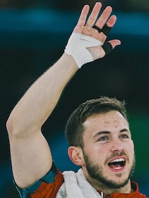 Athletes competing in the Olympics