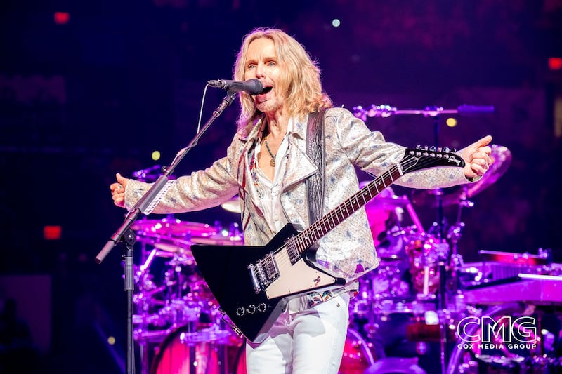 Tuesday night at the rodeo, taken over by the always amazing Styx! The band hit the stage on February 20th, 2024 with The Grand Illusion, and proceeded to tear the roof off Frost Bank Center with their amazing set! Such a great live band!