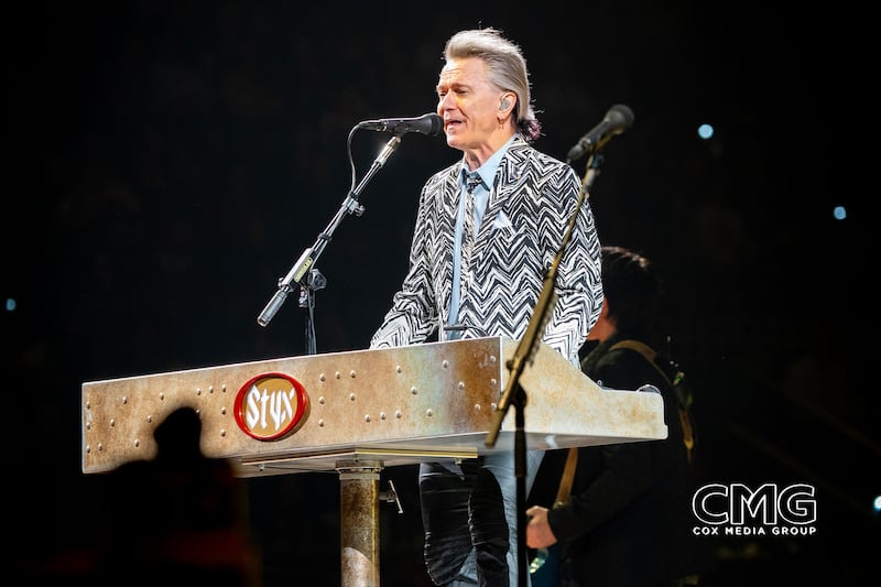 Tuesday night at the rodeo, taken over by the always amazing Styx! The band hit the stage on February 20th, 2024 with The Grand Illusion, and proceeded to tear the roof off Frost Bank Center with their amazing set! Such a great live band!