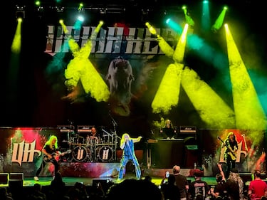 The mighty Saxon and Uriah Heep hit San Antonio, TX on tour together at the Tobin Center. Such an amazing show, two classic rock and metal bands still performing at the top of their game!