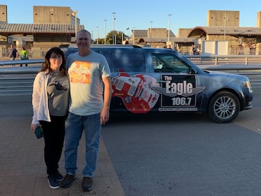 106.7 The Eagle was live at the Alamodome on October 25, 2025 for the Billy Joel and Sting concert! Lots of people came out for the show, even people from all over the country!