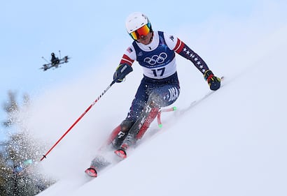 Athletes competing in the Olympics