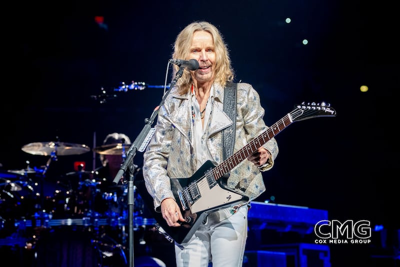 Tuesday night at the rodeo, taken over by the always amazing Styx! The band hit the stage on February 20th, 2024 with The Grand Illusion, and proceeded to tear the roof off Frost Bank Center with their amazing set! Such a great live band!