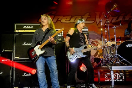 Great White returned to San Antonio to headline the Margarita Pour Off at The Espee, sponsored by 99.5 KISS, 106.7 The Eagle, and Sipit Daquiris and Margaritas! They sounded amazing, and what a great way to bring back MPO!