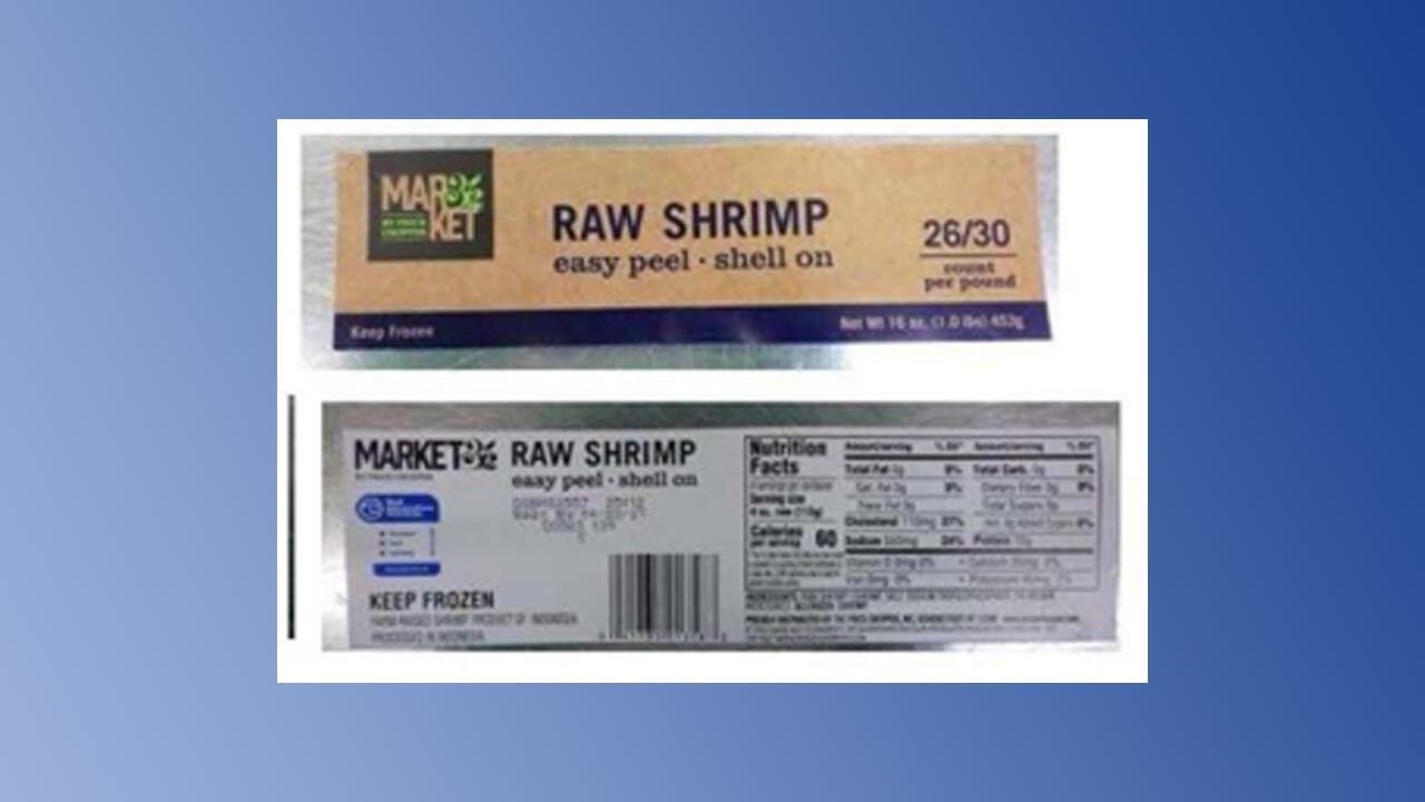 Shrimp labels