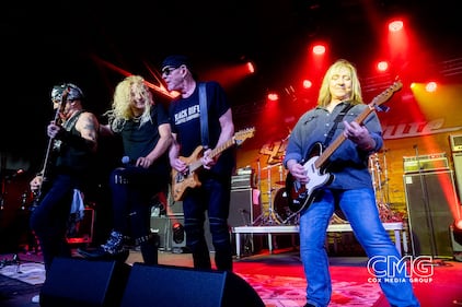 Great White returned to San Antonio to headline the Margarita Pour Off at The Espee, sponsored by 99.5 KISS, 106.7 The Eagle, and Sipit Daquiris and Margaritas! They sounded amazing, and what a great way to bring back MPO!