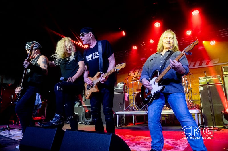 Great White returned to San Antonio to headline the Margarita Pour Off at The Espee, sponsored by 99.5 KISS, 106.7 The Eagle, and Sipit Daquiris and Margaritas! They sounded amazing, and what a great way to bring back MPO!