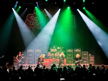 The mighty Saxon and Uriah Heep hit San Antonio, TX on tour together at the Tobin Center. Such an amazing show, two classic rock and metal bands still performing at the top of their game!