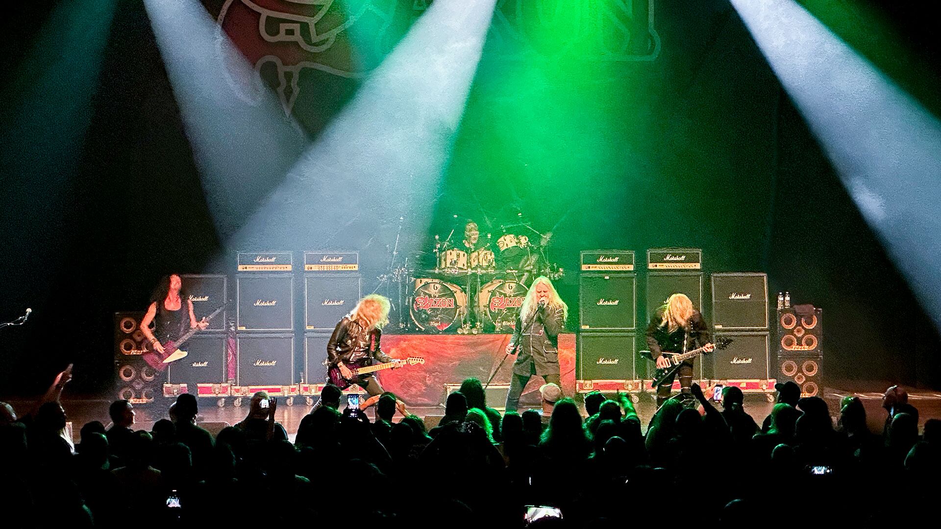 The mighty Saxon and Uriah Heep hit San Antonio, TX on tour together at the Tobin Center. Such an amazing show, two classic rock and metal bands still performing at the top of their game!