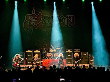 The mighty Saxon and Uriah Heep hit San Antonio, TX on tour together at the Tobin Center. Such an amazing show, two classic rock and metal bands still performing at the top of their game!