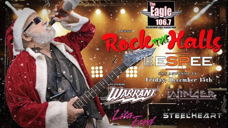 106.7 The Eagle Presents Rock the Halls - December 15, 2023